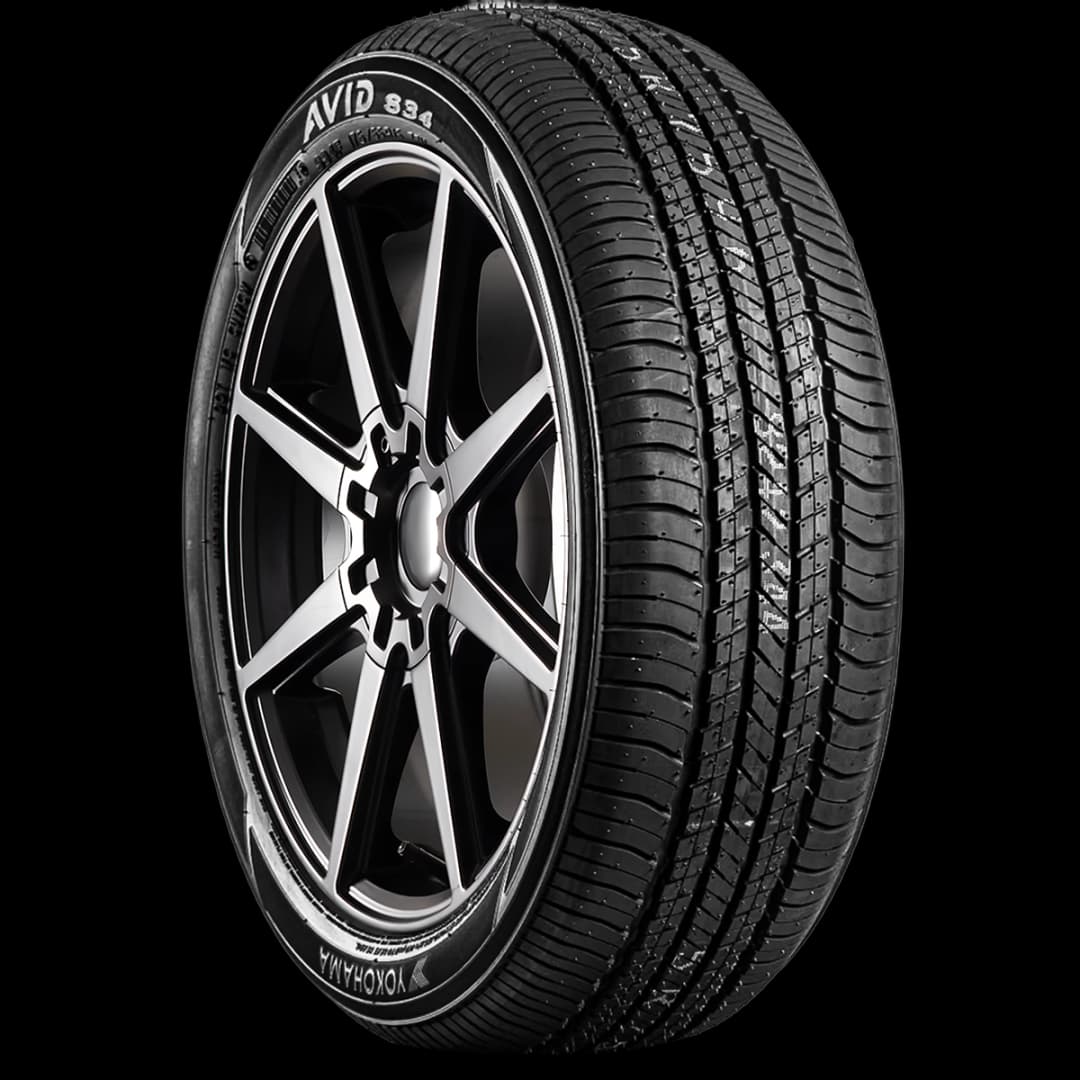 Yokohama Avid S34F 17" angled tire