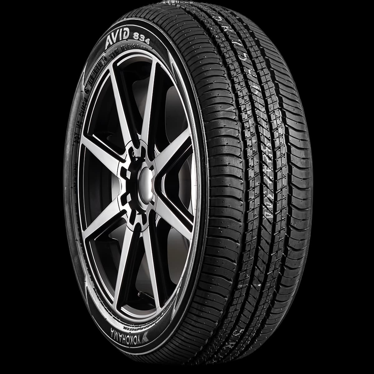 Yokohama Avid S34F 17" angled tire