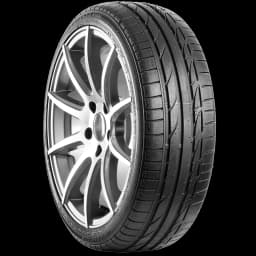Bridgestone Potenza S001 17" angled tire