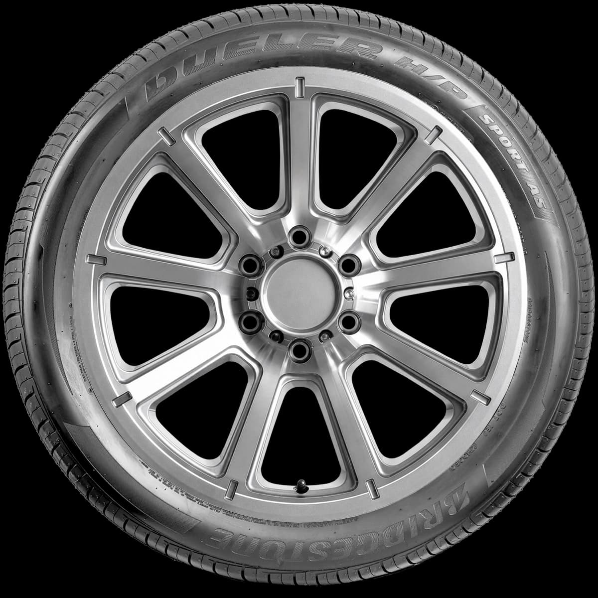 Bridgestone Dueler H/P Sport AS 20" side tire