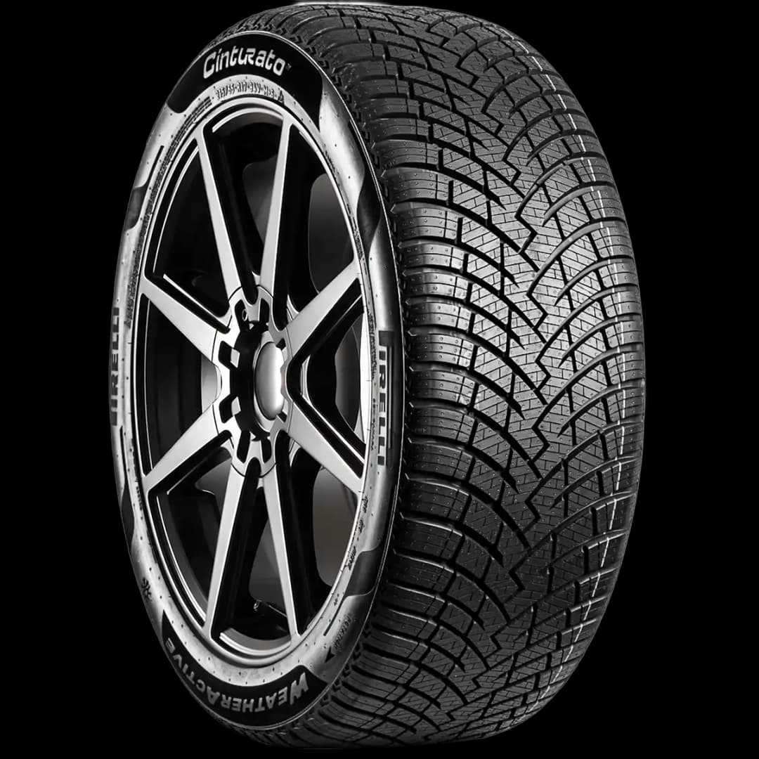 Pirelli Cinturato Weatheractive 17" angled tire