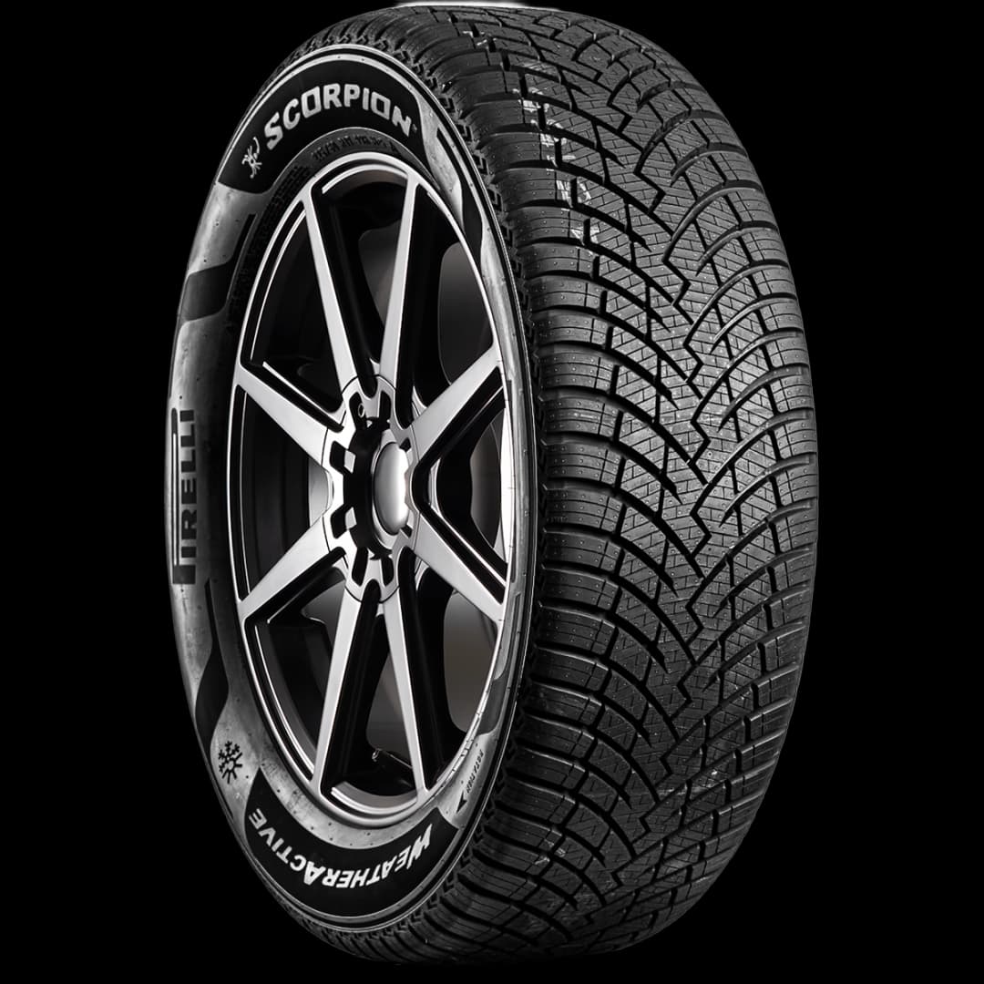 Pirelli Scorpion Weatheractive 17" angled tire