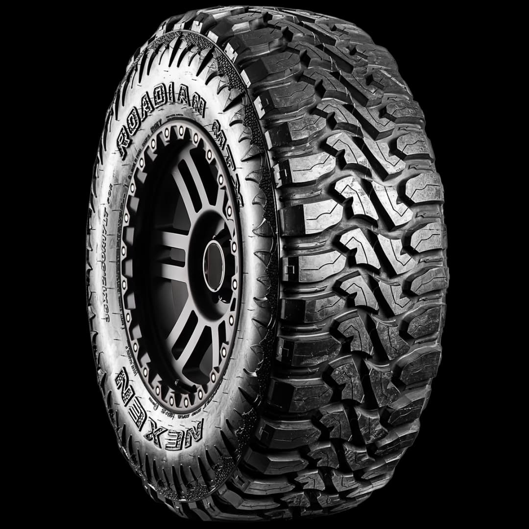 Nexen Roadian MT 17" angled tire