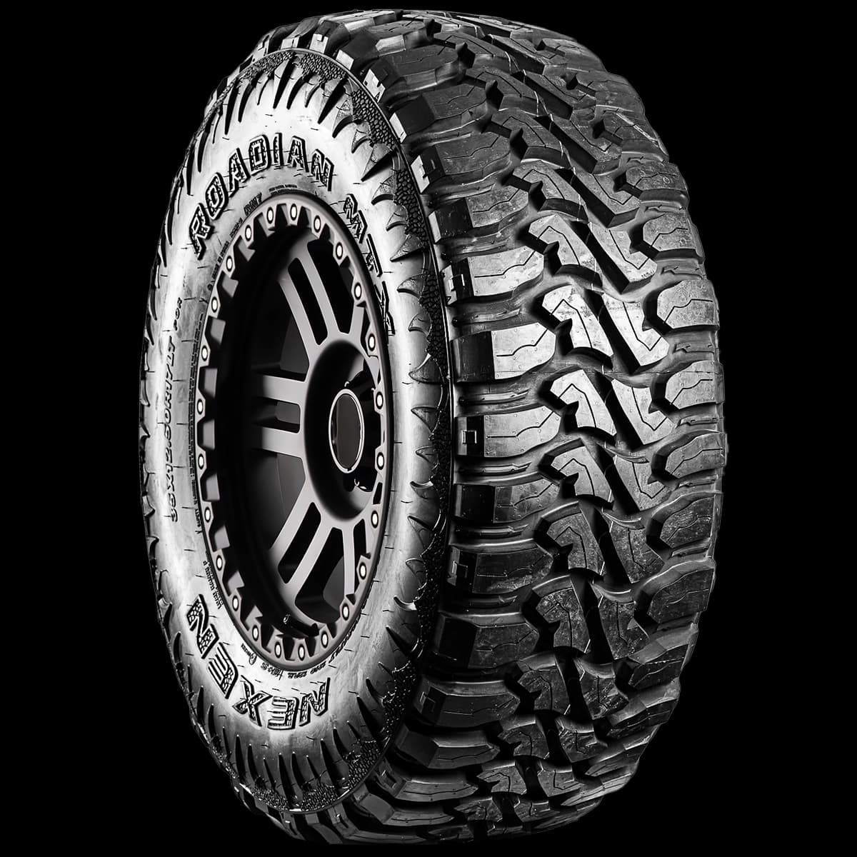 Nexen Roadian MT 17" angled tire