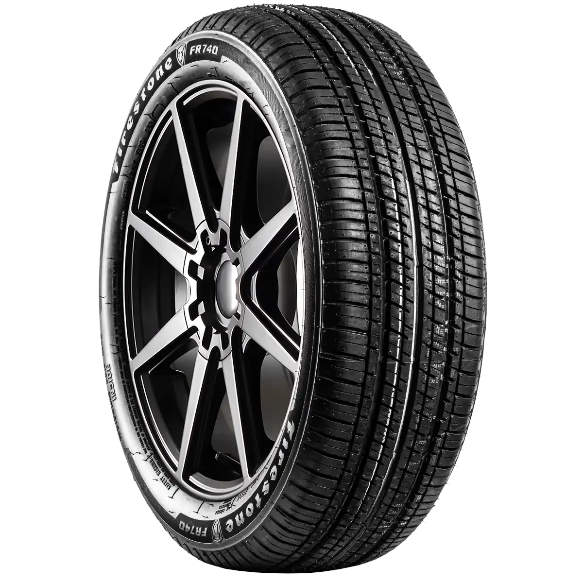 Firestone FR 740 17" angled tire