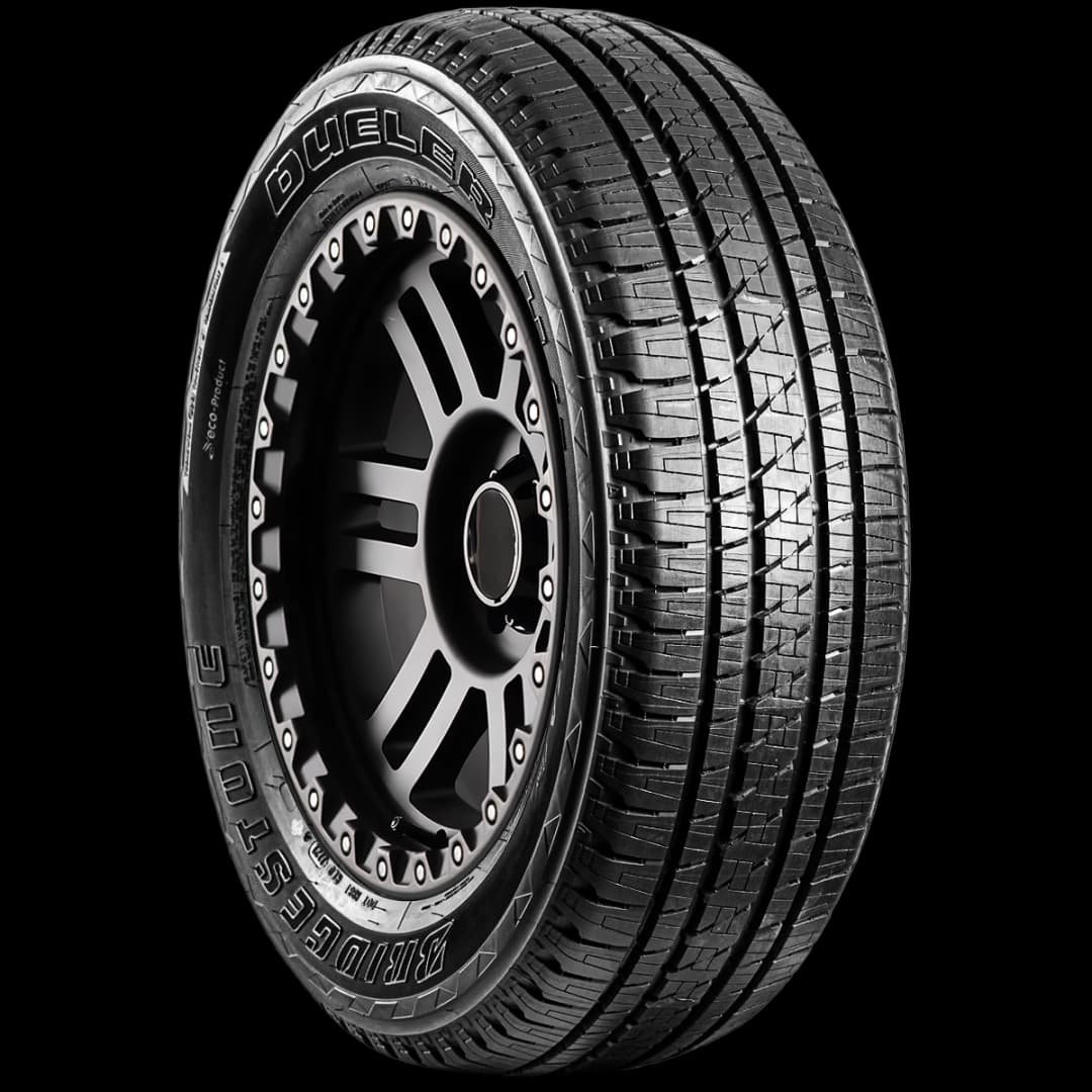 Bridgestone Dueler HL Alenza Plus 17" angled tire