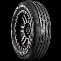 Yokohama Geolander G91F 17" angled tire
