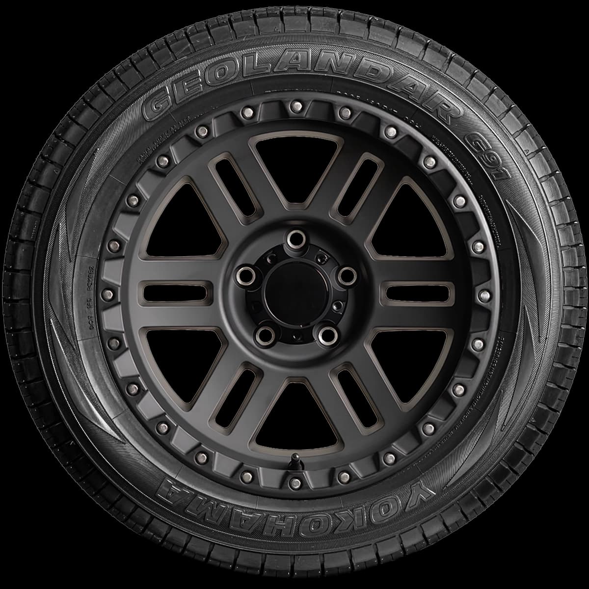 Yokohama Geolander G91F 17" side tire