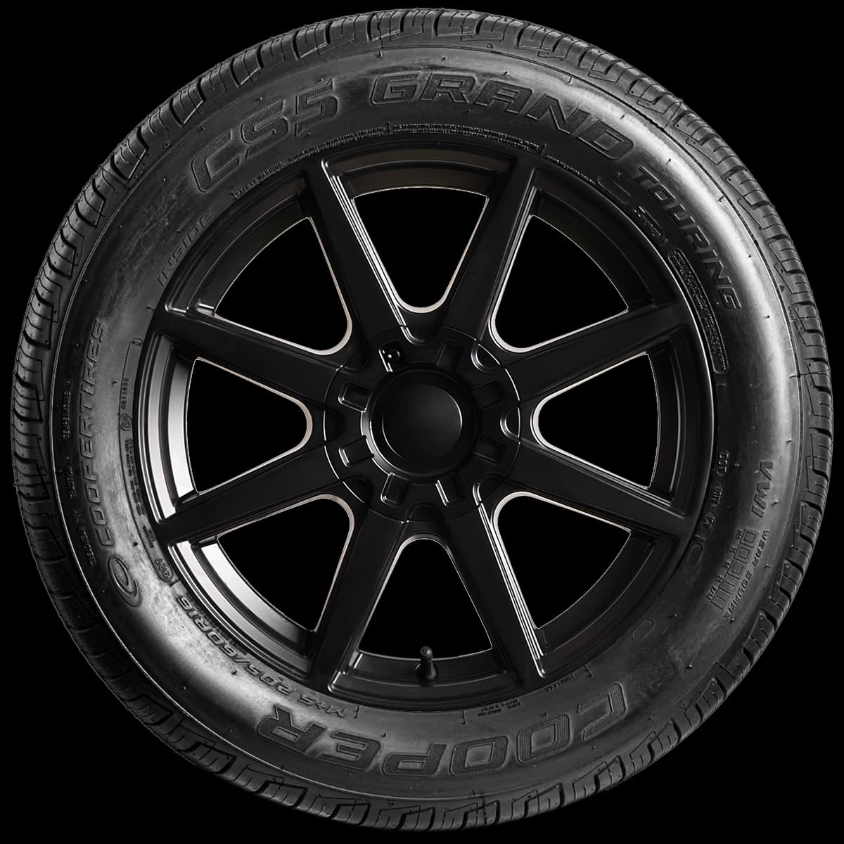 Cooper CS5 Grand Touring 17" side tire