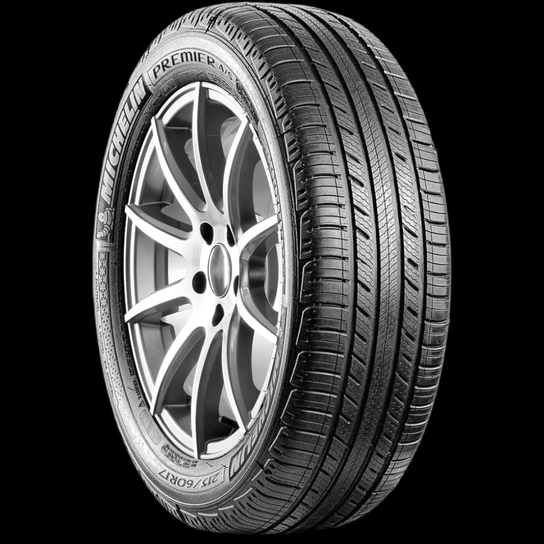 Michelin Premier A/S 17" angled tire