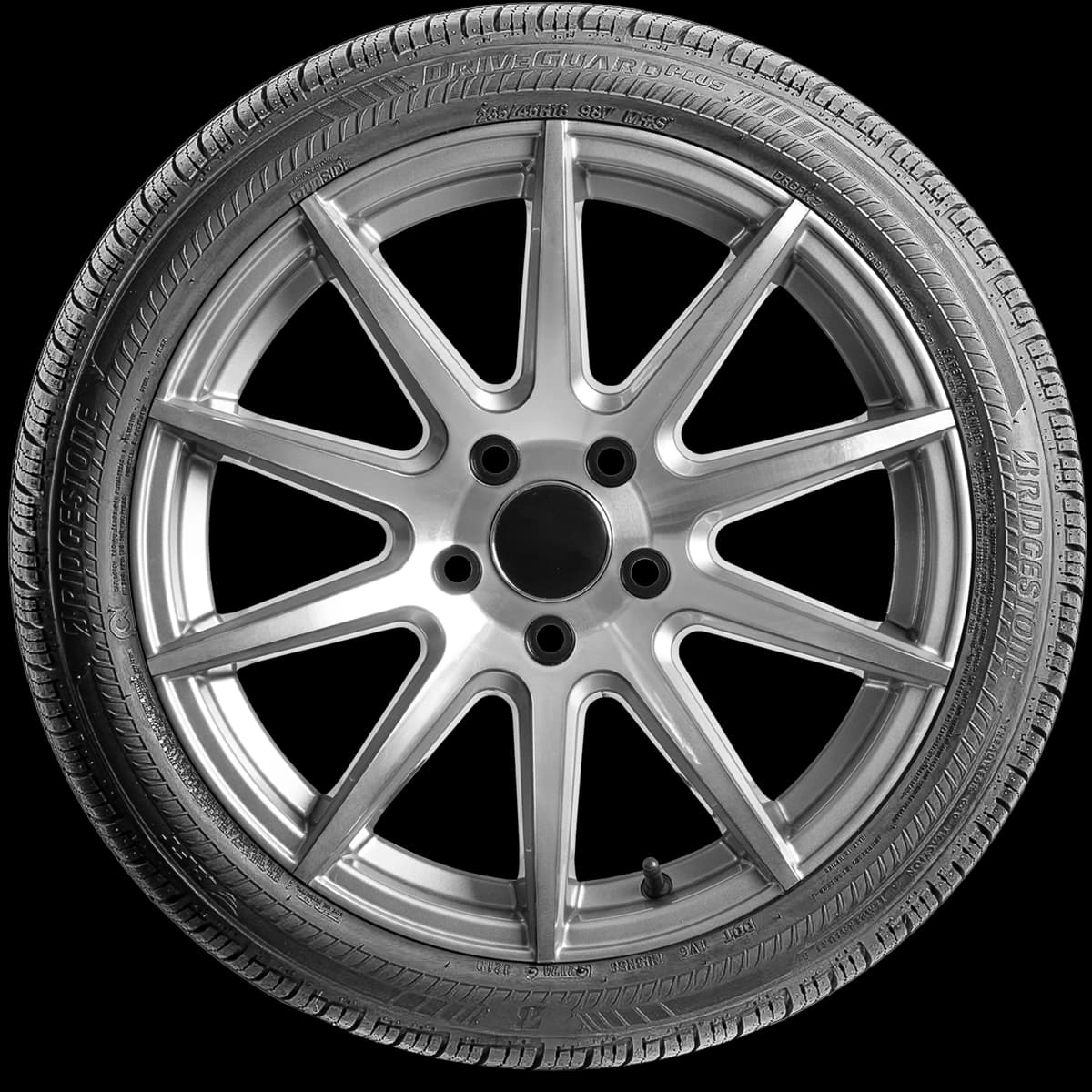 Bridgestone Driveguard 17" side tire
