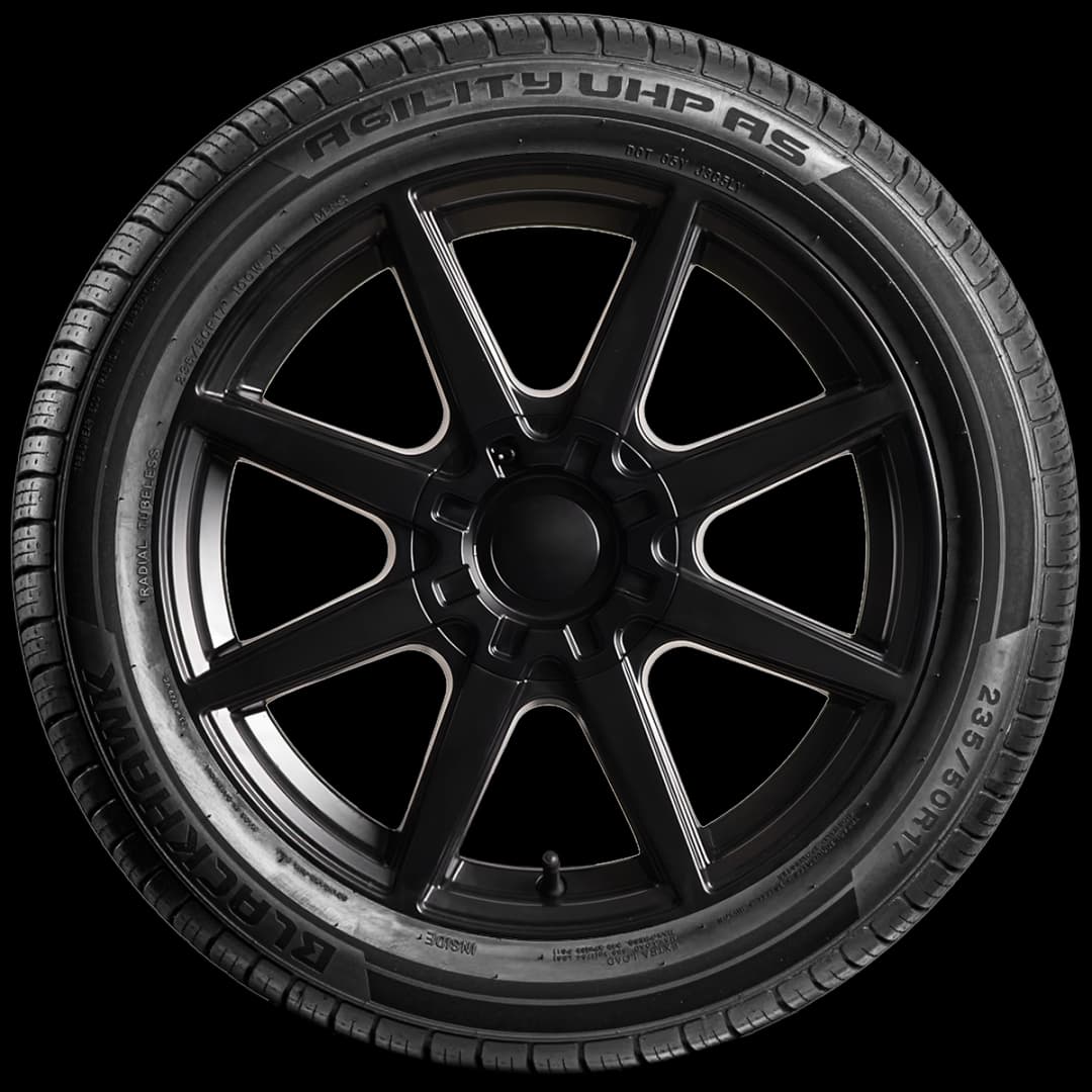 Blackhawk Agility UHP AS 17" side tire