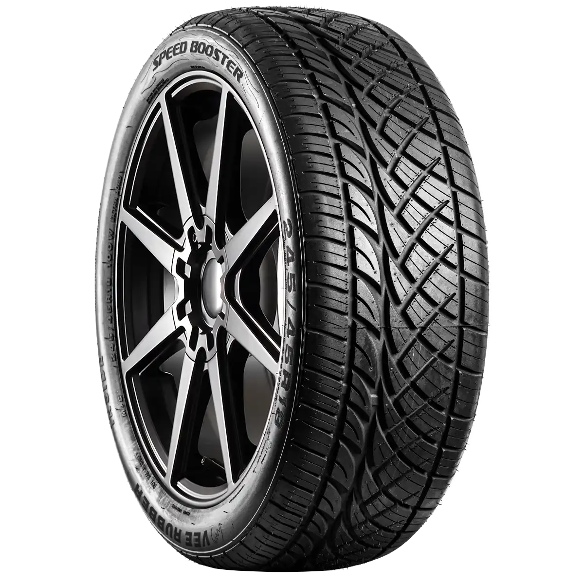 Veerubber Speedbooster 17" angled tire
