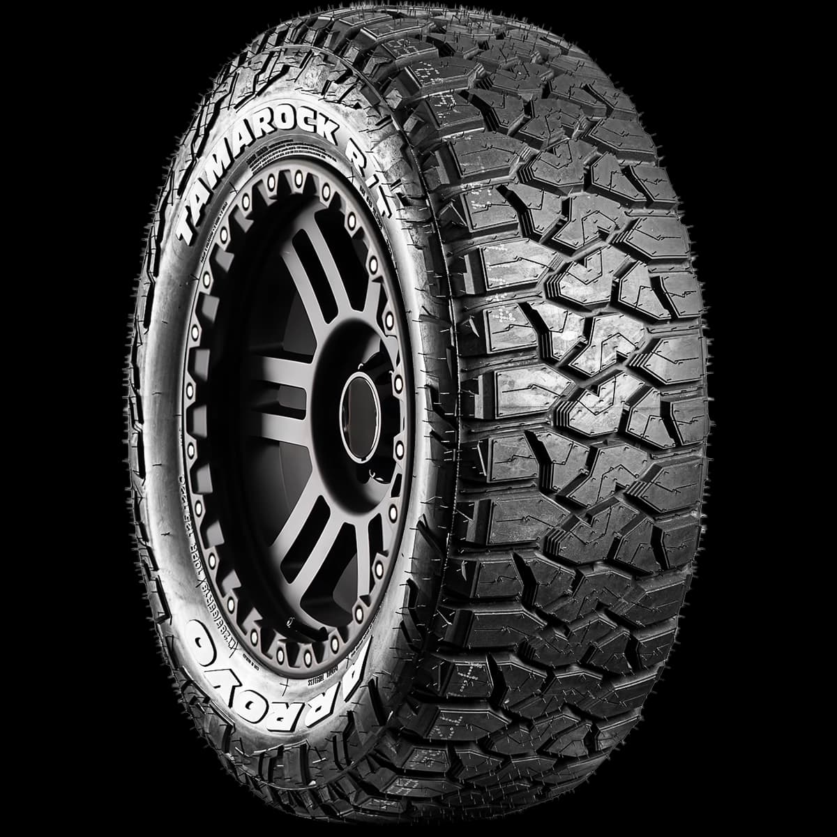 Arroyo Tamarock R/T 17" angled tire