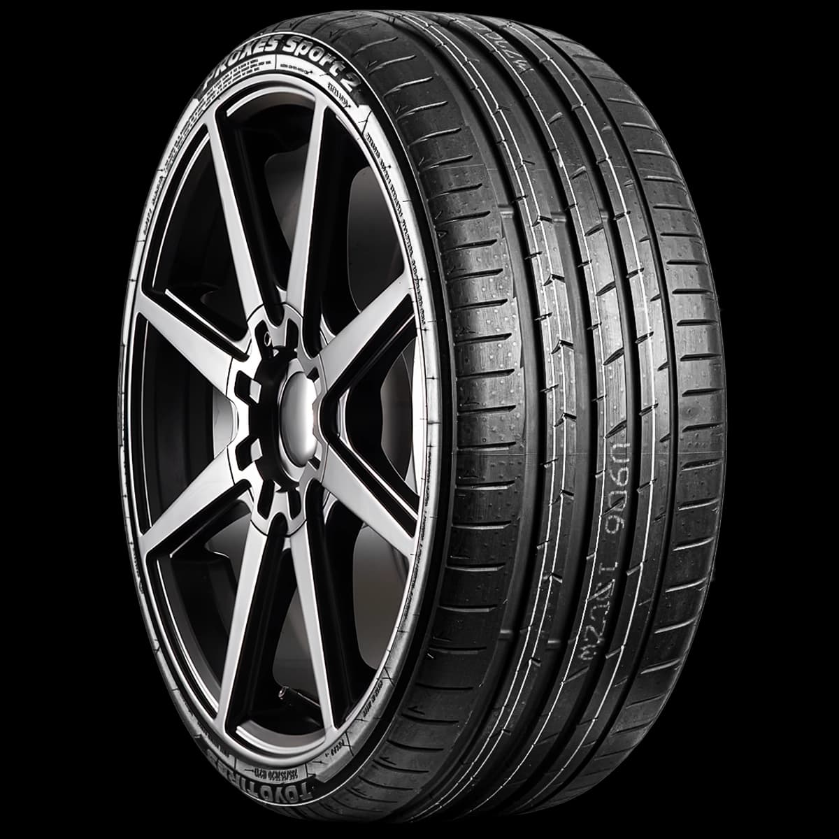 Toyo Proxes Sport 2 20" angled tire
