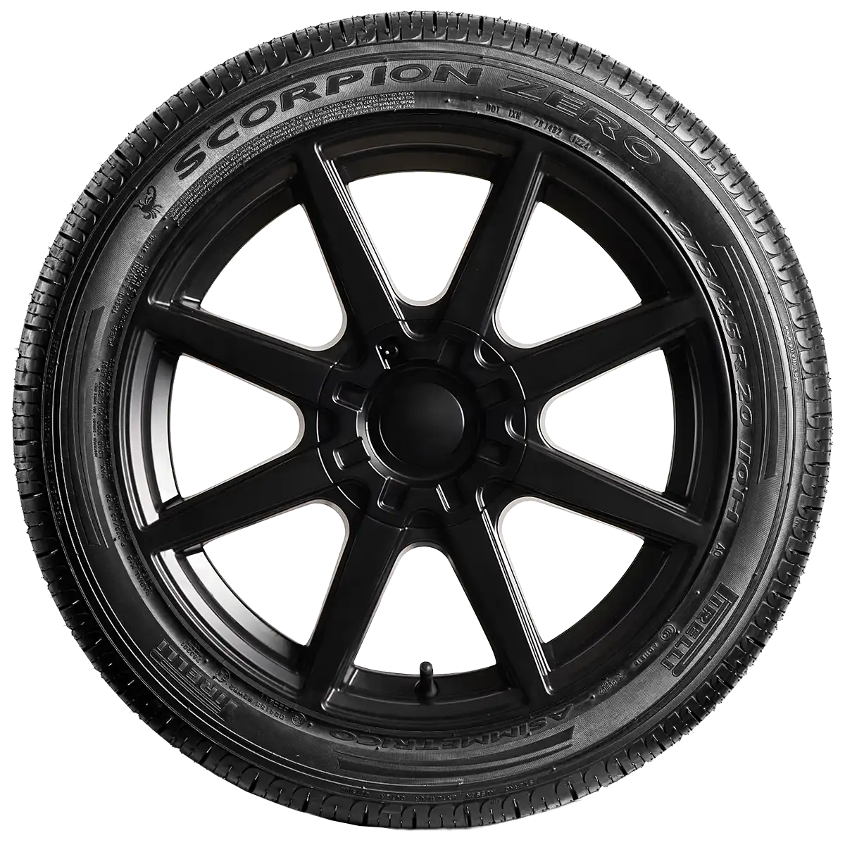 Pirelli SCORPION ZERO ASIMMETRICO 20" side tire