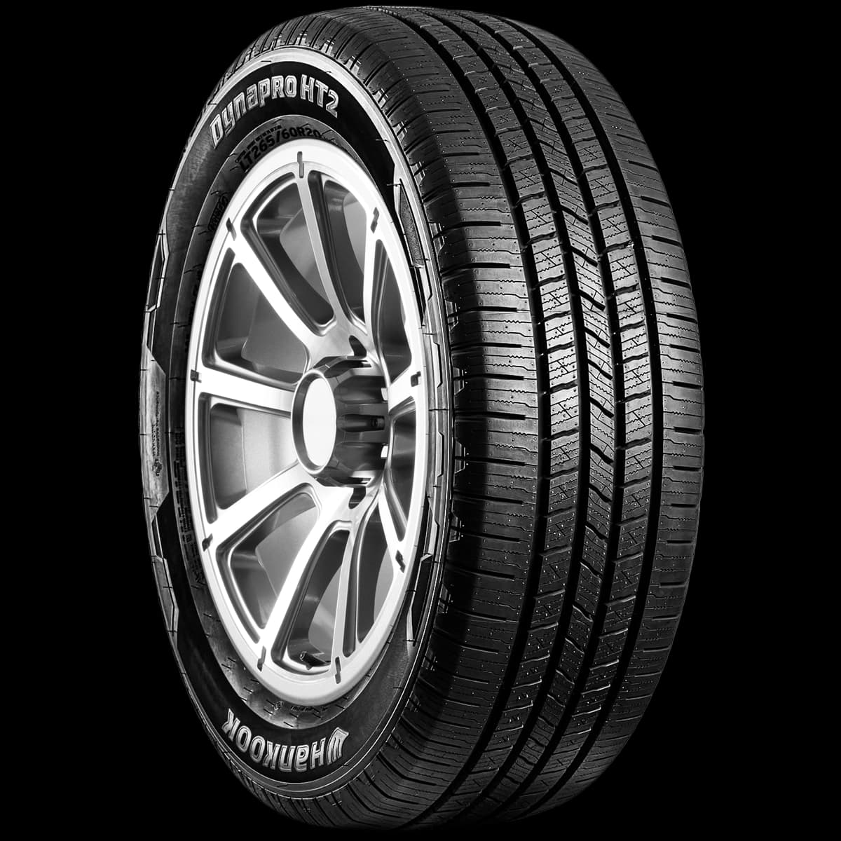 Hankook Dynapro HT2 RH14 20" angled tire