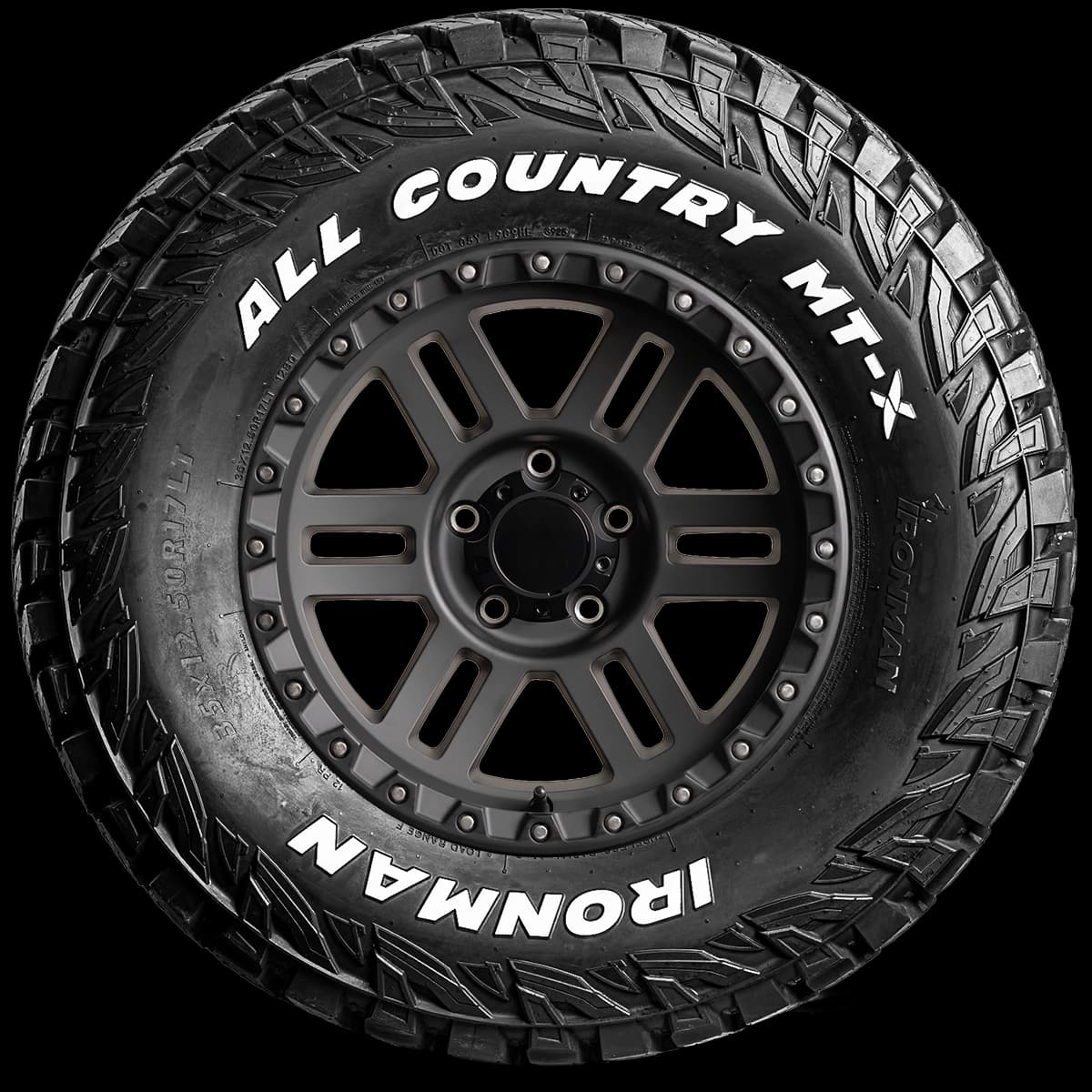 Ironman All Country M/T-X 17" side tire