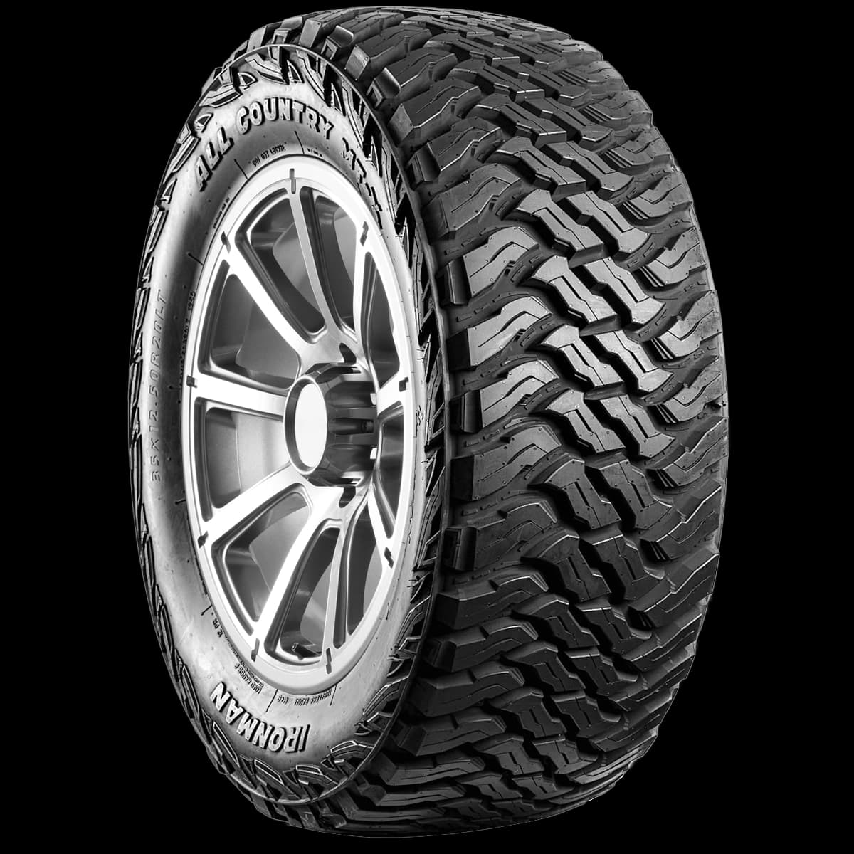 Ironman All Country M/T-X 20" angled tire