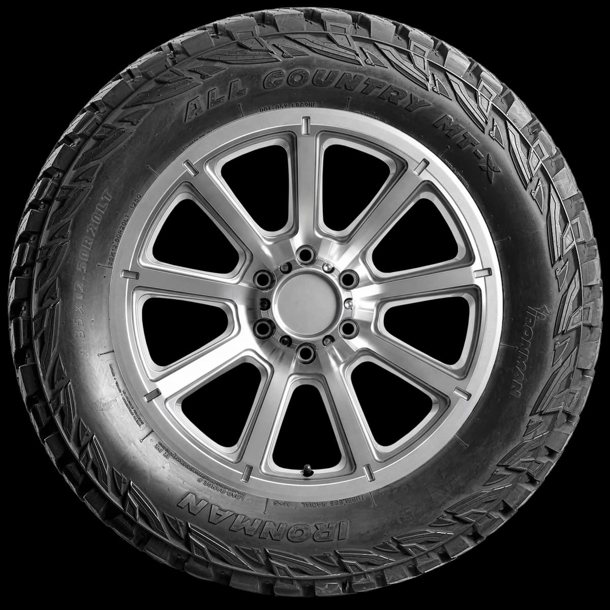 Ironman All Country M/T-X 20" side tire