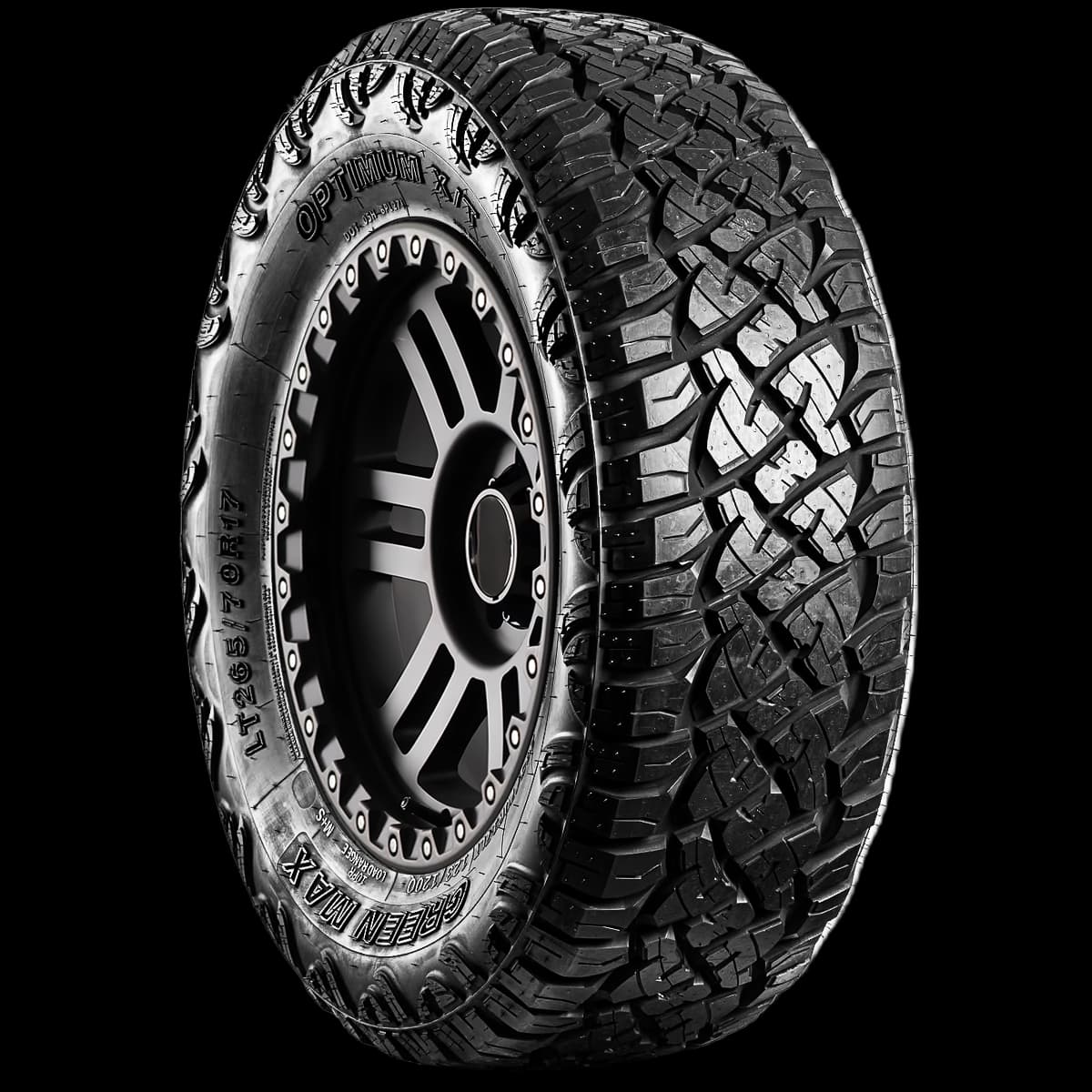 GreenMax Optimum X/T 17" angled tire