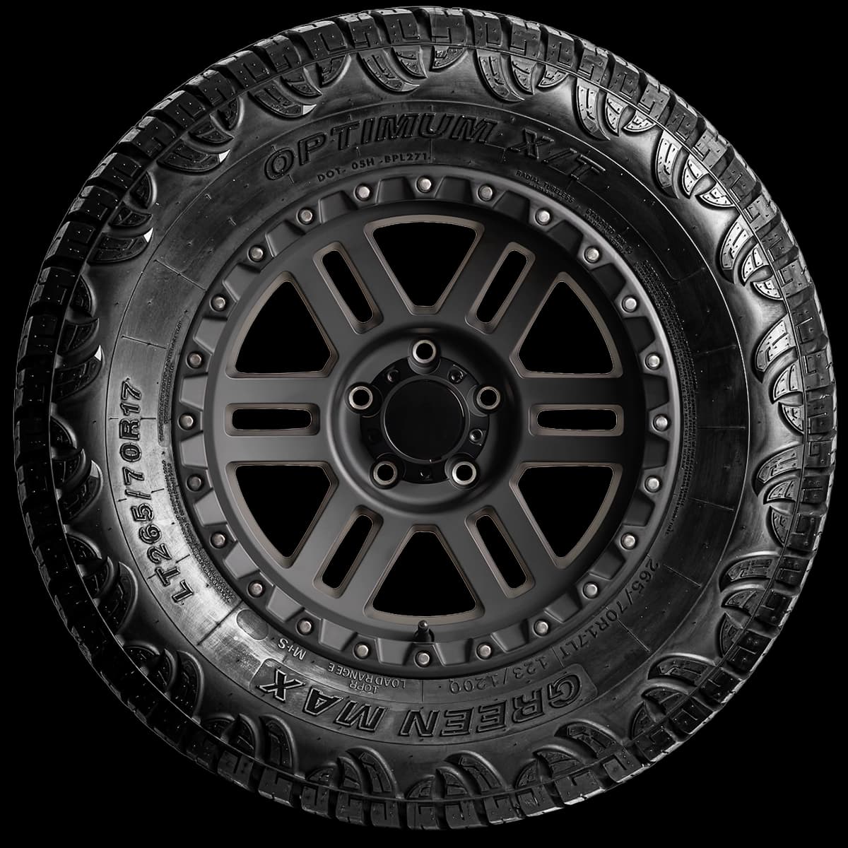 GreenMax Optimum X/T 17" side tire