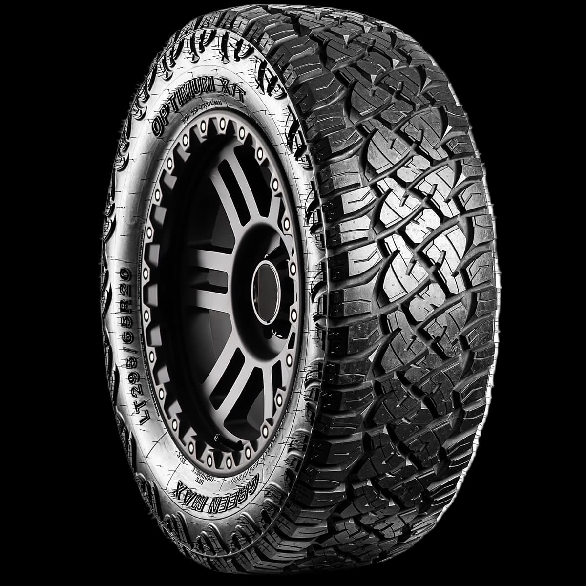 GreenMax Optimum X/T 20" angled tire