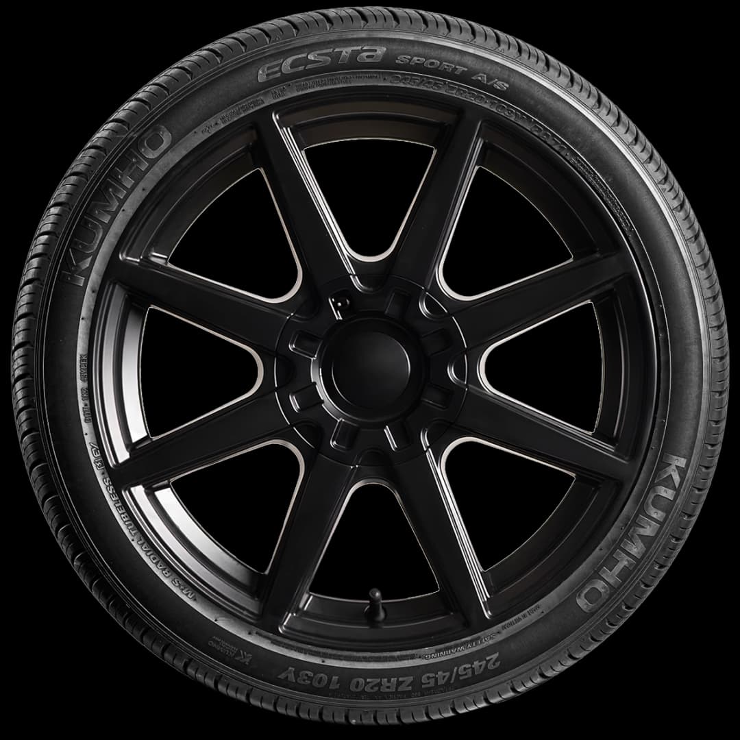 Kumho Ecsta Sport AS PA71 20" side tire