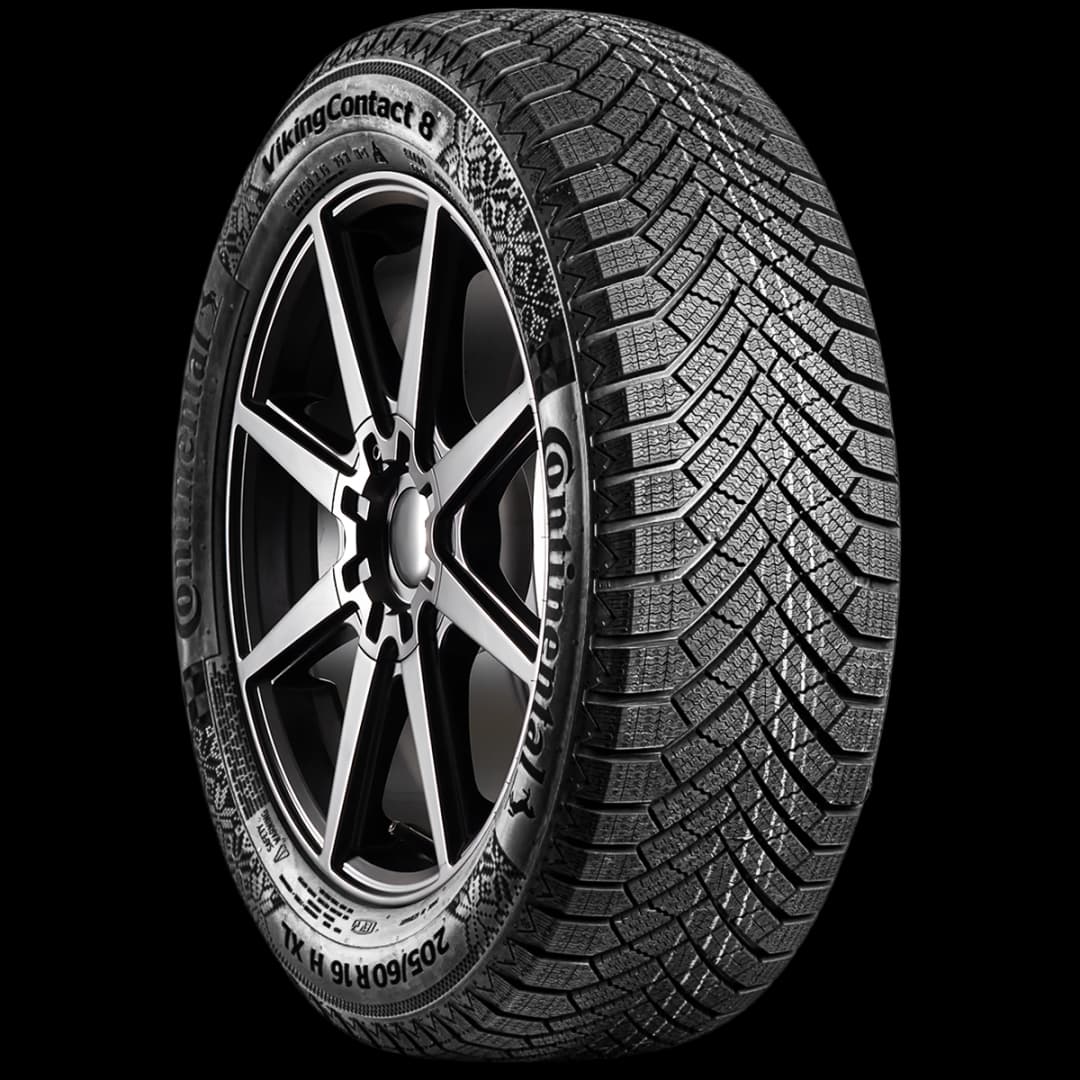 Continental Viking Contact 8 17" angled tire