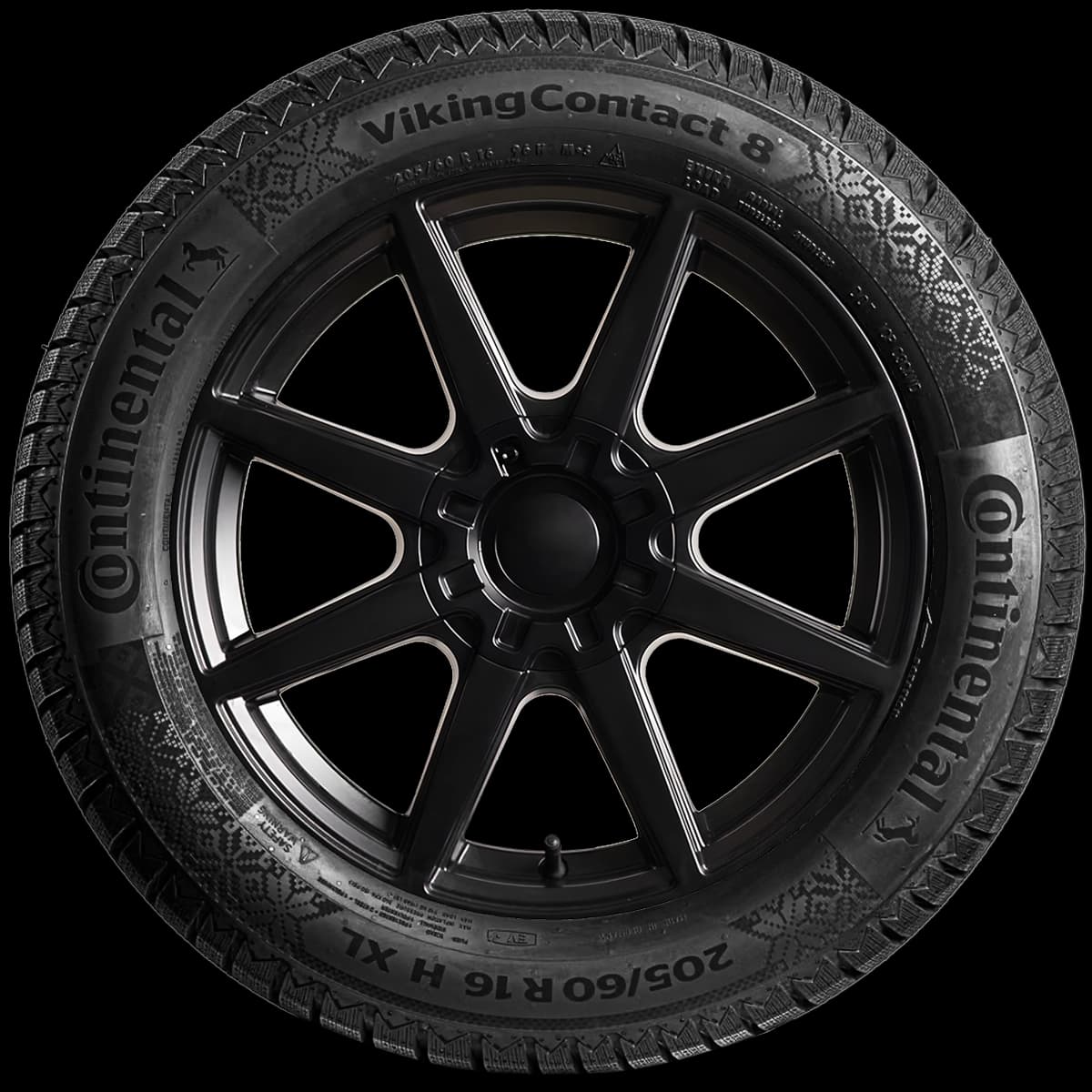 Continental Viking Contact 8 17" side tire