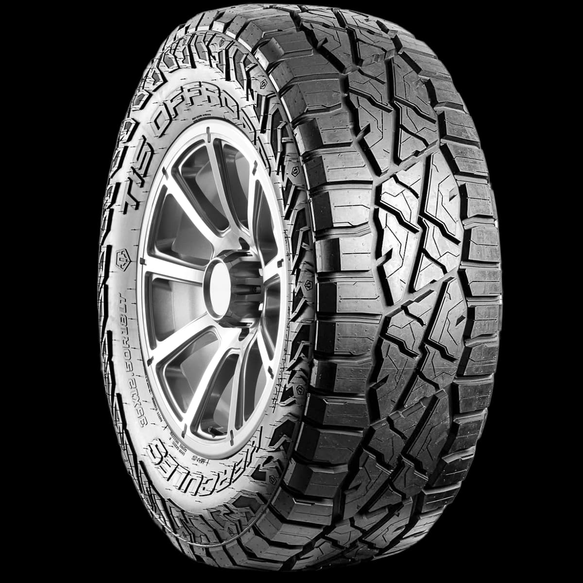 Hercules TIS Offroad RT1 17" angled tire