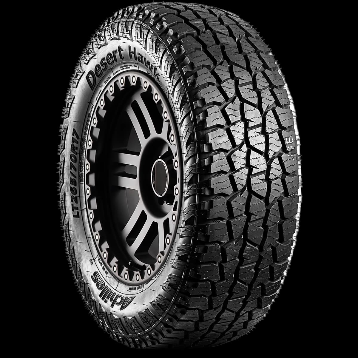 Achilles Desert Hawk AT3 17" angled tire