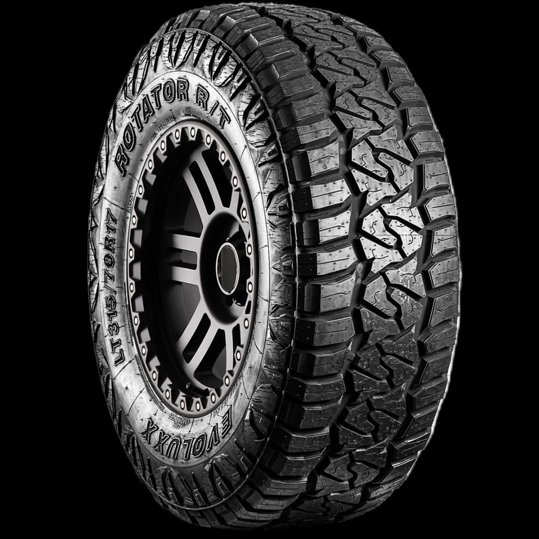 Evoluxx Rotator RT 17" angled tire