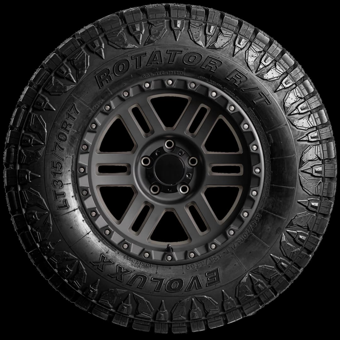 Evoluxx Rotator RT 17" side tire