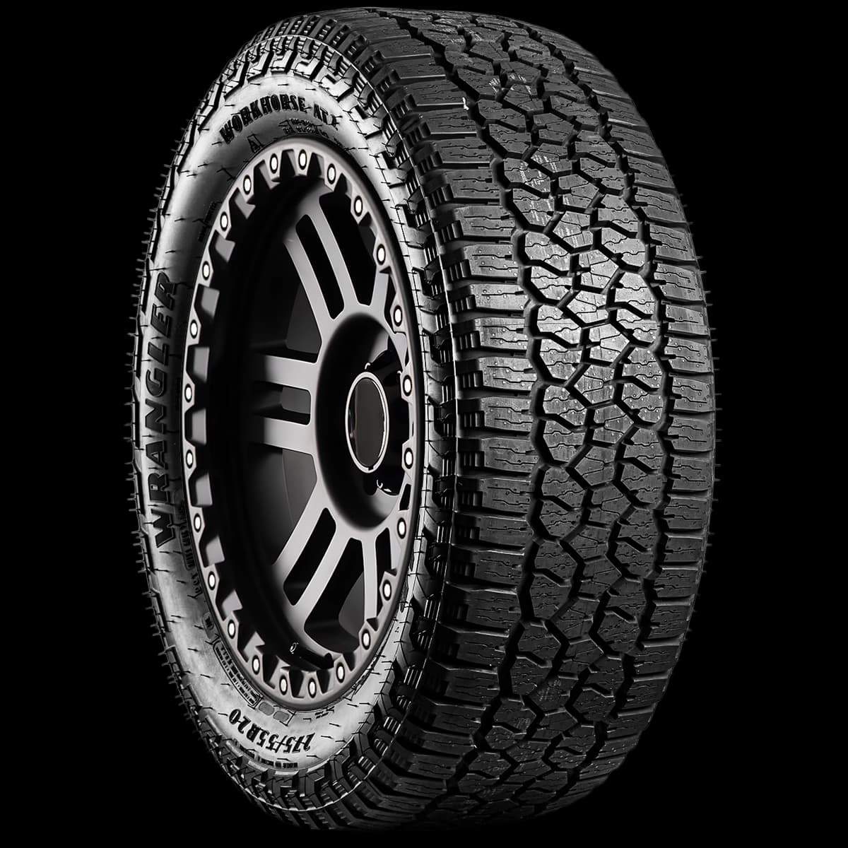 Goodyear Wrangler Workhorse AT 2 20" angled tire