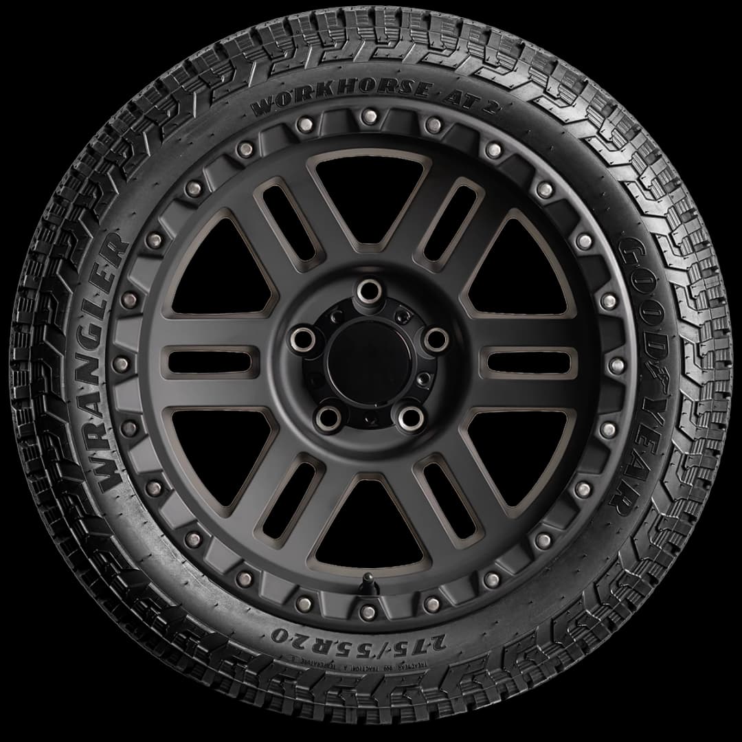 Goodyear Wrangler Workhorse AT 2 20" side tire