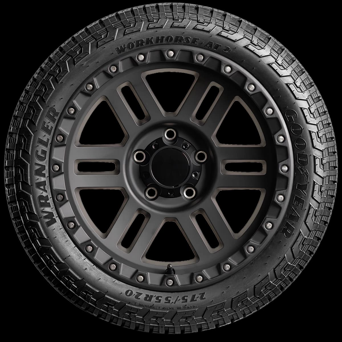 Goodyear Wrangler Workhorse AT 2 20" side tire