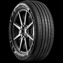 Royal Black Racing Trac 17" angled tire