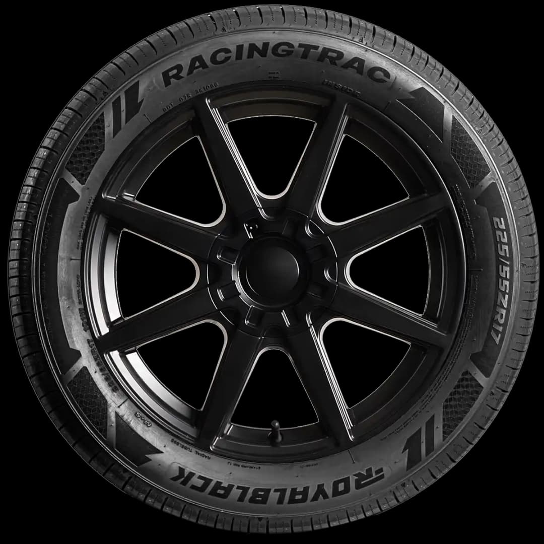 Royal Black Racing Trac 17" side tire