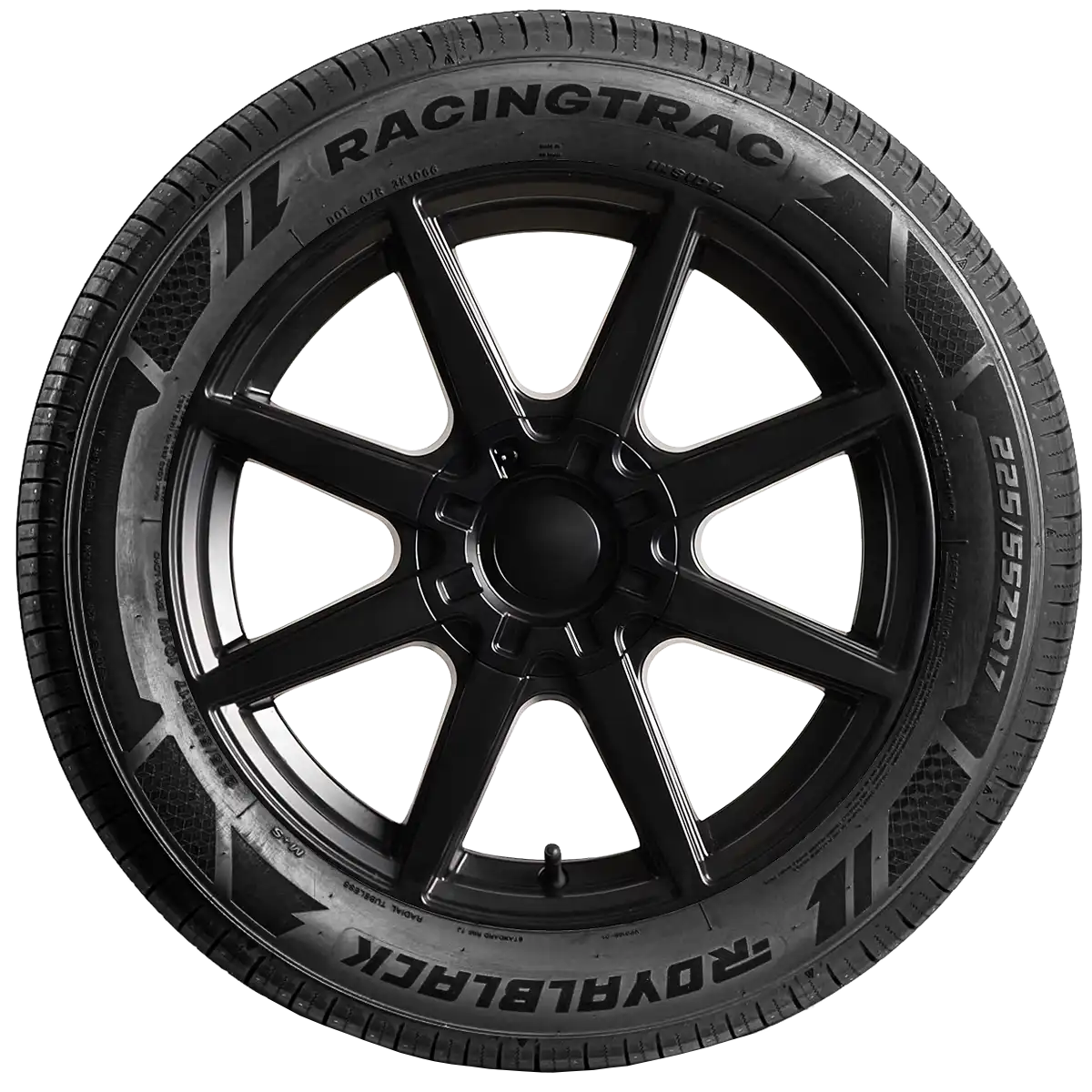 Royal Black Racing Trac 17" side tire