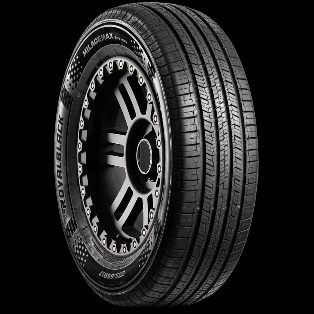 Royal Black MileageMax SUV/CUV 17" angled tire