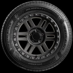 Royal Black MileageMax SUV/CUV 17" side tire