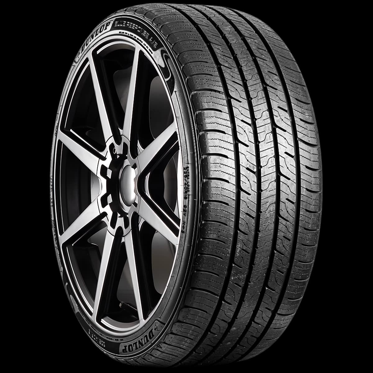 Dunlop Blue Response A/S 17" angled tire