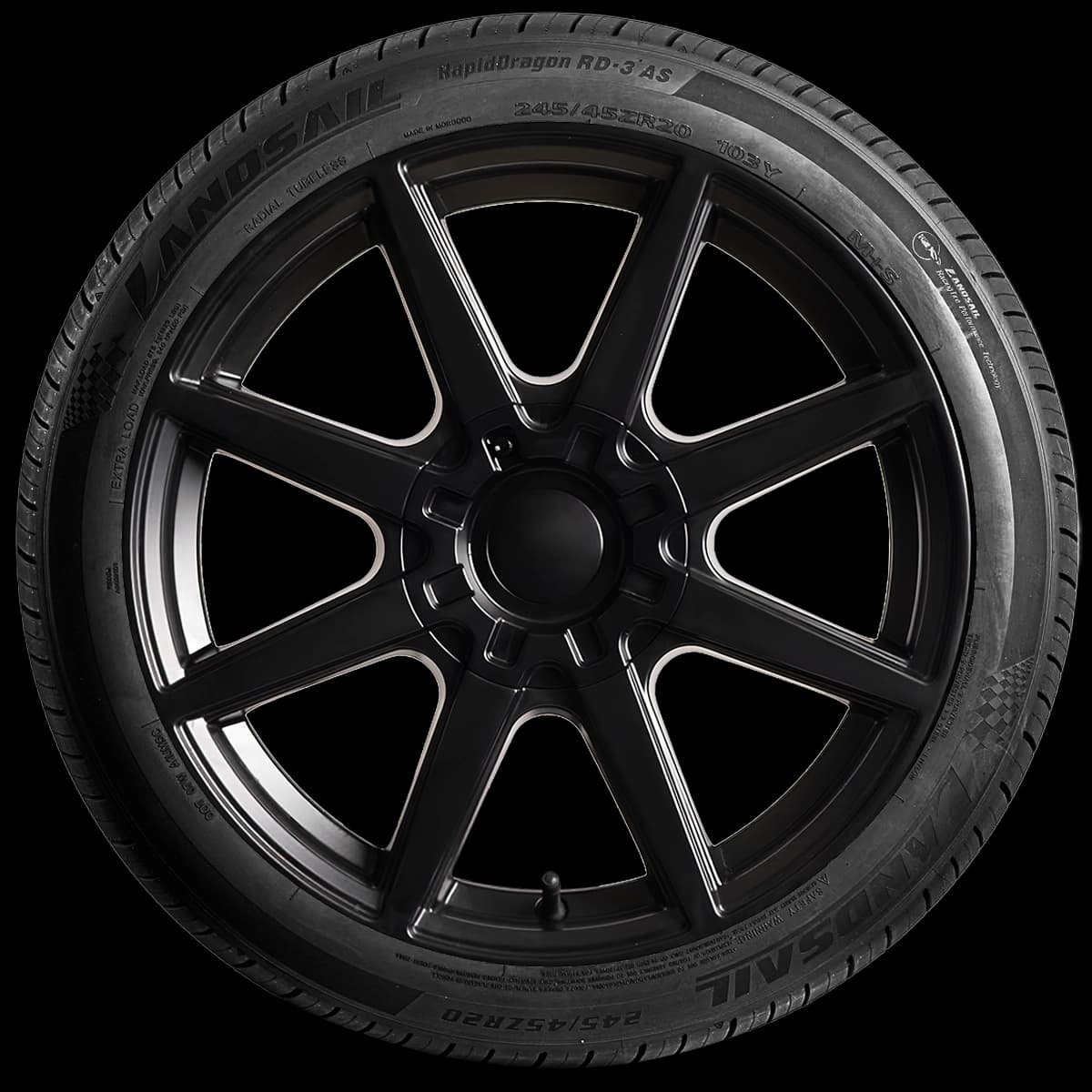Landsail RapidDragon RD3 AS 20" side tire