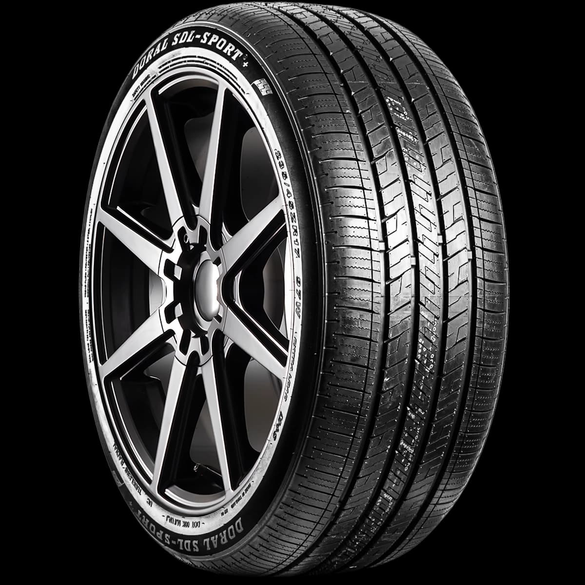 Doral SDL Sport Plus 3.0 17" angled tire