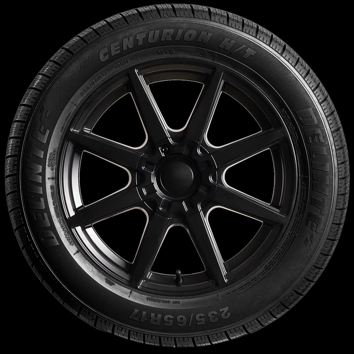 Delinte Centurion H/T 17" side tire