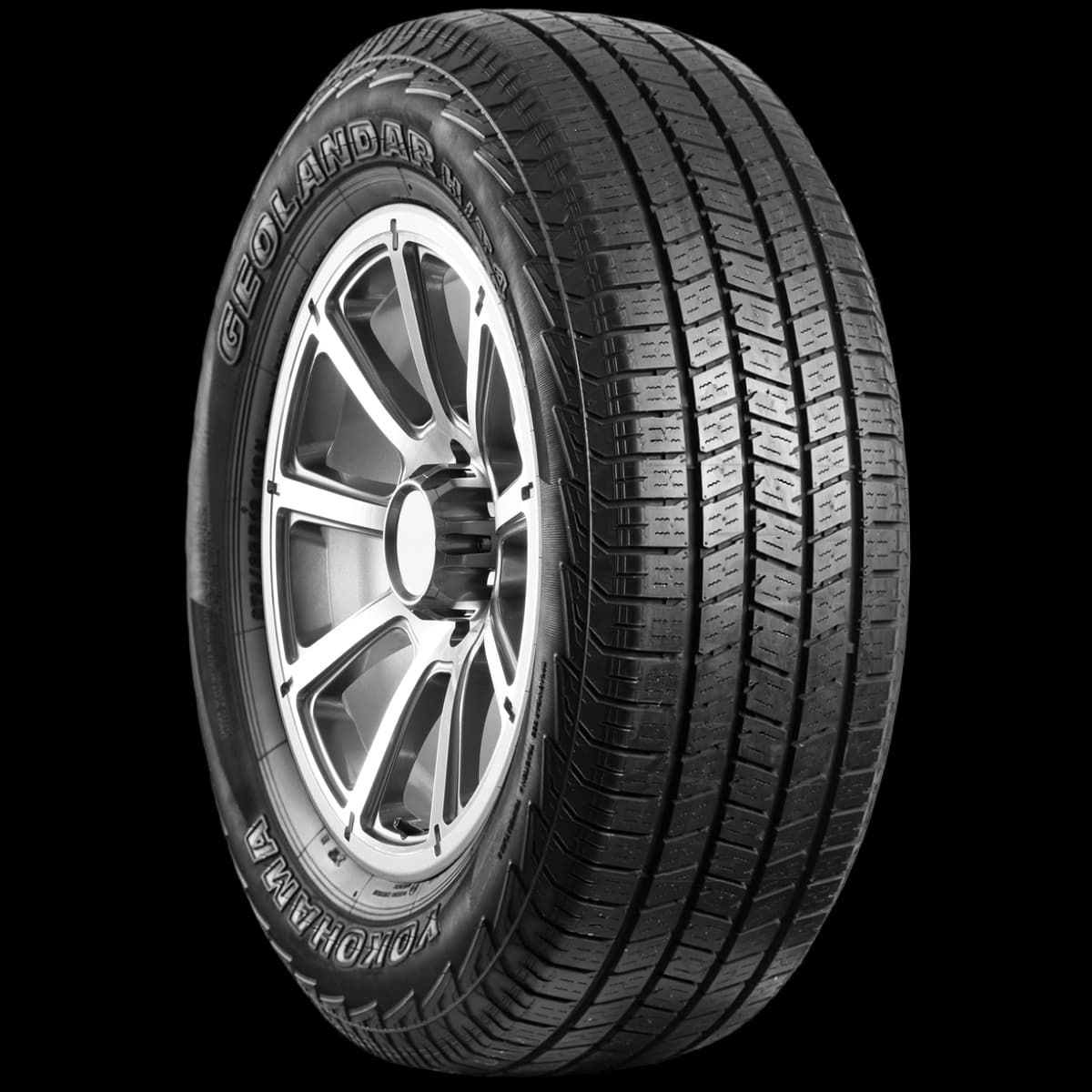 Yokohama Geolandar H/T4 17" angled tire
