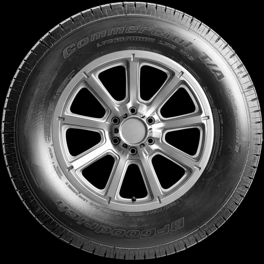 BFGoodrich Commercial T/A All-Season 2 17" side tire