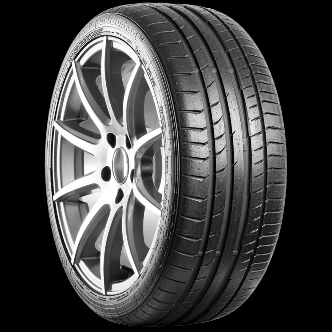 Continental SportContact 5P 17" angled tire