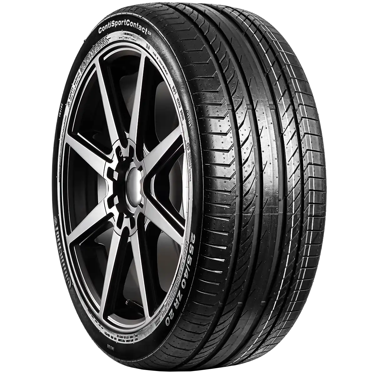 Continental SportContact 5P 20" angled tire